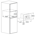 Fulgor FUCM4500TFMBK 15巴 嵌入式咖啡機 (黑色)